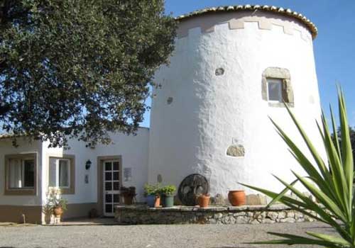 Converted windmill near Estoi