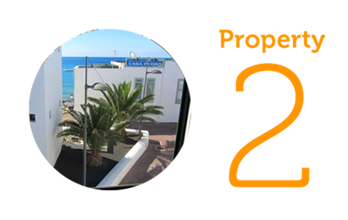 Property 2: Two bed apartment in Playa Blanca