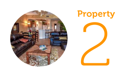 Property 2: Two-bedroom condo in Fort Myers