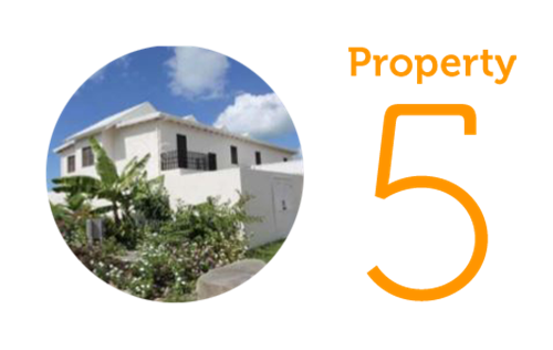 Property 5: Three-bedroom villa on Jolly Harbour