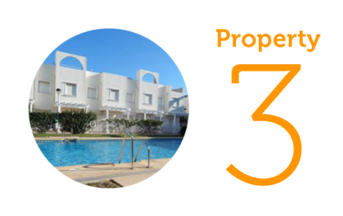 Property 3: Two-bedroom townhouse for sale in Garrucha