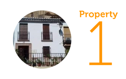 Property 1: Three-bed townhouse in Antequera 