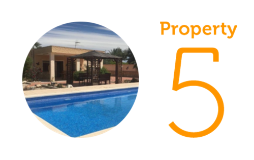 Property 5: Four-bedroom villa in Albatera