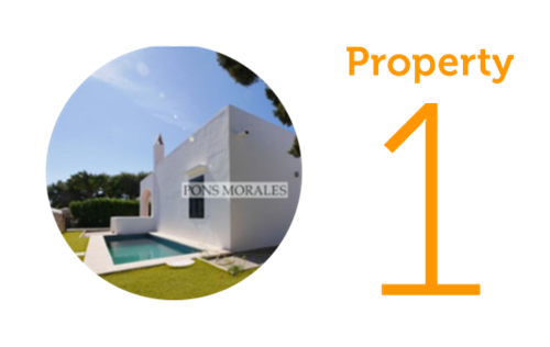 Property 1: Three-bedroom villa in Ciutadella