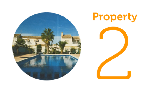 Property 2: Two-bedroom townhouse in Villamartin