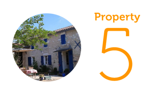 Property 5: Three-bedroom house in Duras