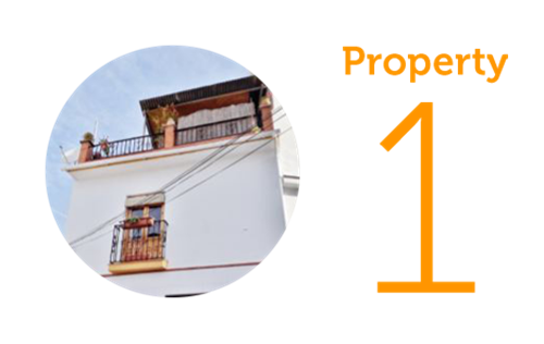 Property 1: Three-bedroom townhouse in Velez Malaga