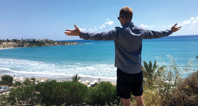 Why Jonnie Irwin loves the beaches of Cyprus