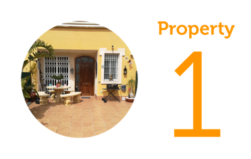 Property 1: Two-bedroom villa in La Tercia