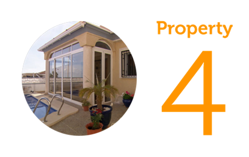 Property 4 Three-bed villa in Puerto de Mazarron – El Alamillo Area