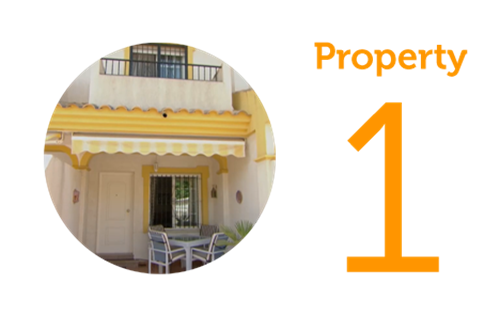 Property 1  Two-bed townhouse in Santiago De La Ribera