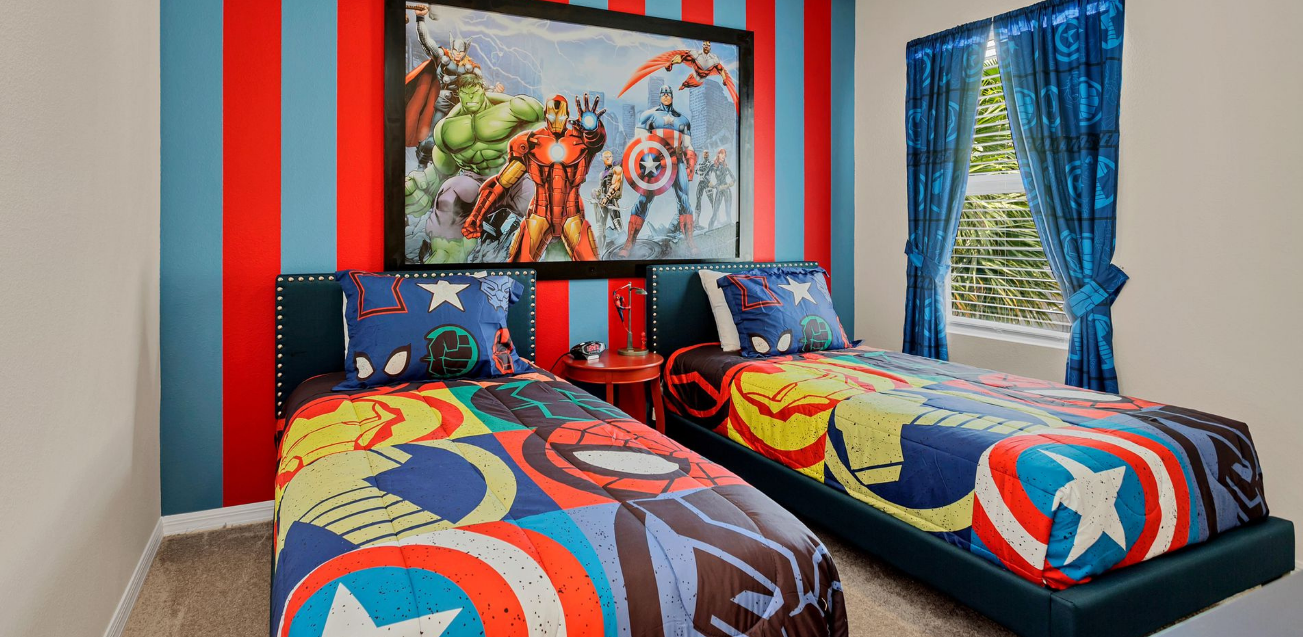 Marvel bedroom in Florida
