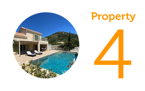 Property 4 Villa with Infinity Pool in Skala