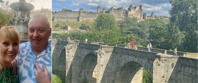 Sue and Tony in Carcassonne - A Place in the Sun TV House Hunters