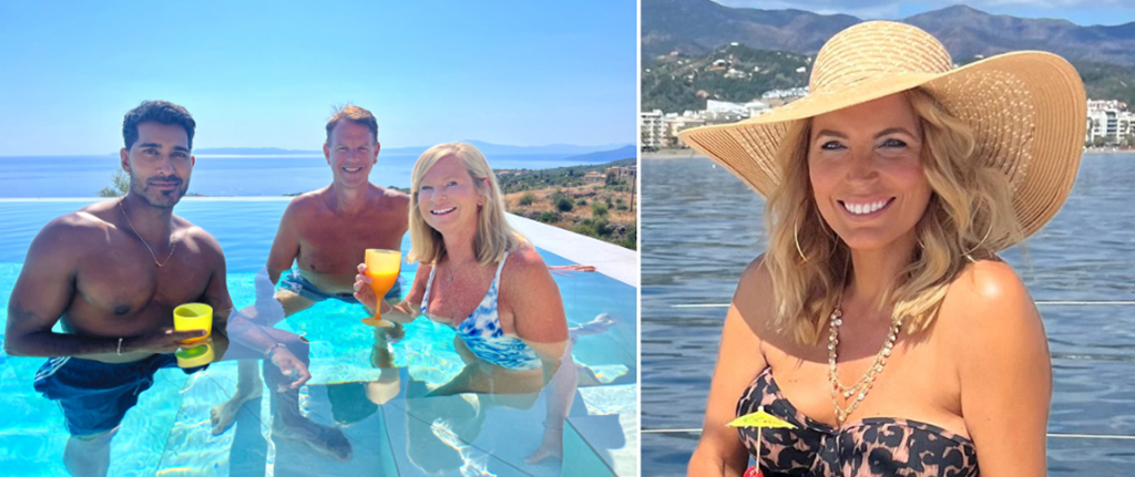 Mani Peninsula and Torrevieja, Lee Juggurnauth and Jasmine Harman