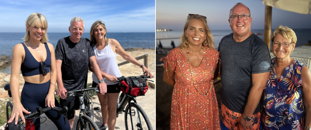 Denia and Paralimni, Danni Menzies and Jasmine Harman