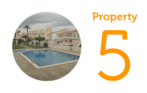 Property 5 2 Bedroom Yellow Townhouse in Santa Pola